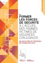 Couverture du rapport-bilan du projet régional de formation 2023 des forces de sécurité en Île-de-France