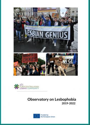 Couv rapport Lesbophobie EuroCentralAsianLesbianCommunity 2023